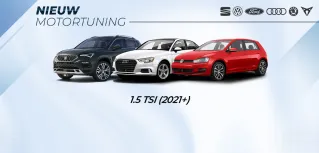 Motortuning 1.5 TSI: Volkswagen, Audi, Seat, Cupra, Skoda en Ford
