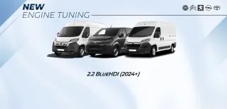 Ducato, Boxer, Jumper, Movano: 2.2 diesel tuning now available