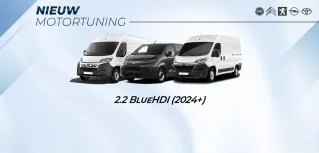 Ducato, Boxer, Jumper, Movano: motortuning 2.2 diesel nu beschikbaar