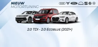 Golf, Tiguan, Octavia, Transporter, Crafter…: motortuning 2.0 diesel nu beschikbaar