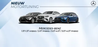 Mercedes 1.3T tot 4.0T Hybrid: motortuning nu beschikbaar