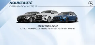 Mercedes 1.3T à 4.0T Hybrid : la reprogrammation moteur est disponible