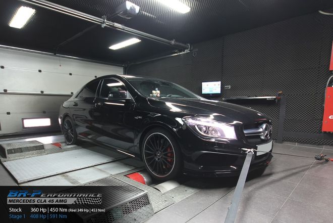 Mercedes CLA C117 CLA45 AMG Stage 1 - BR-Performance - Motor Optimisation