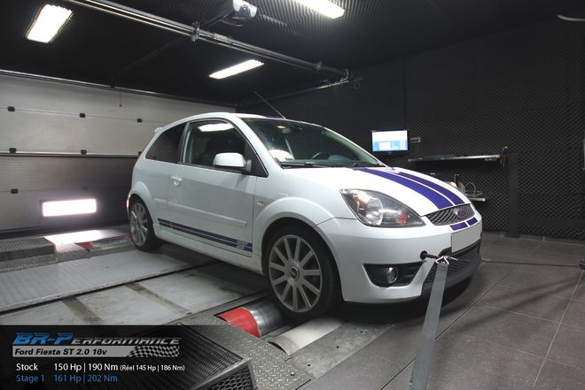 Ford Fiesta Mk5 2.0i ST stage 1 - BR-Performance - Motor optimisation