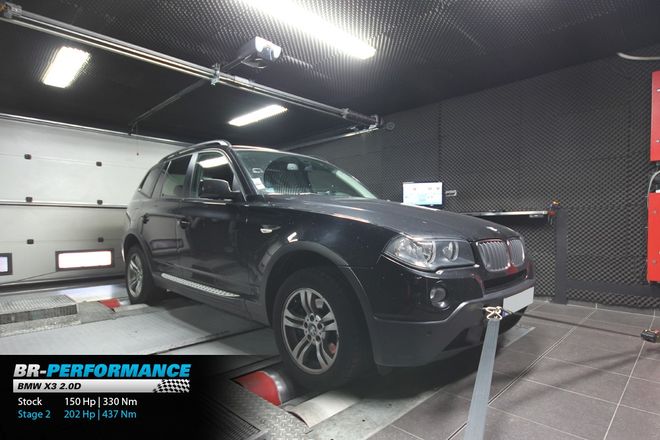 BMW X3 20d (E83) Performance Chip Tuning - ECU Remapping - Power