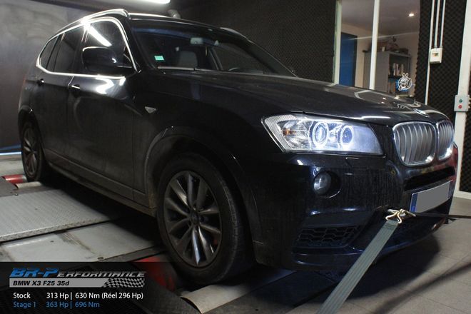 BMW X3 F25 xDrive 30d Stufe 1 - BR-Performance Luxembourg - Professional  chiptuning