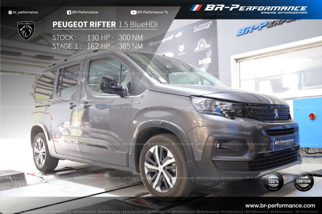Peugeot Rifter BlueHDi 130 specs, lap times, performance data 