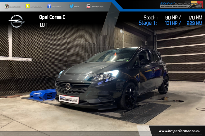 Opel Corsa E 1 0 T 3cyl Stage 1 Br Performance Motor Optimisation