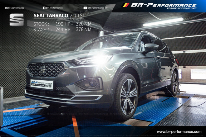 Seat Tarraco 2.0 TSI stage 1 - BR-Performance - Motor optimisation